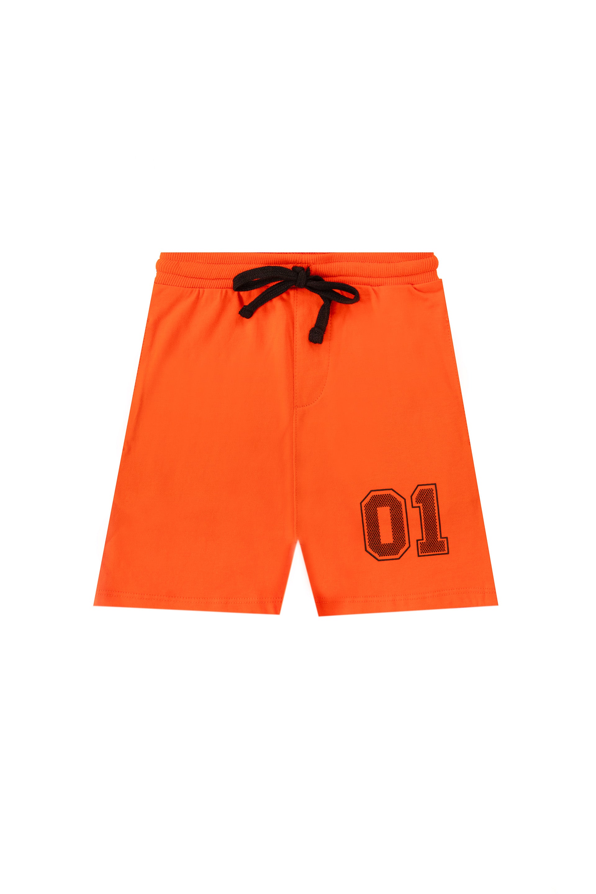 Graphic Shorts Orange
