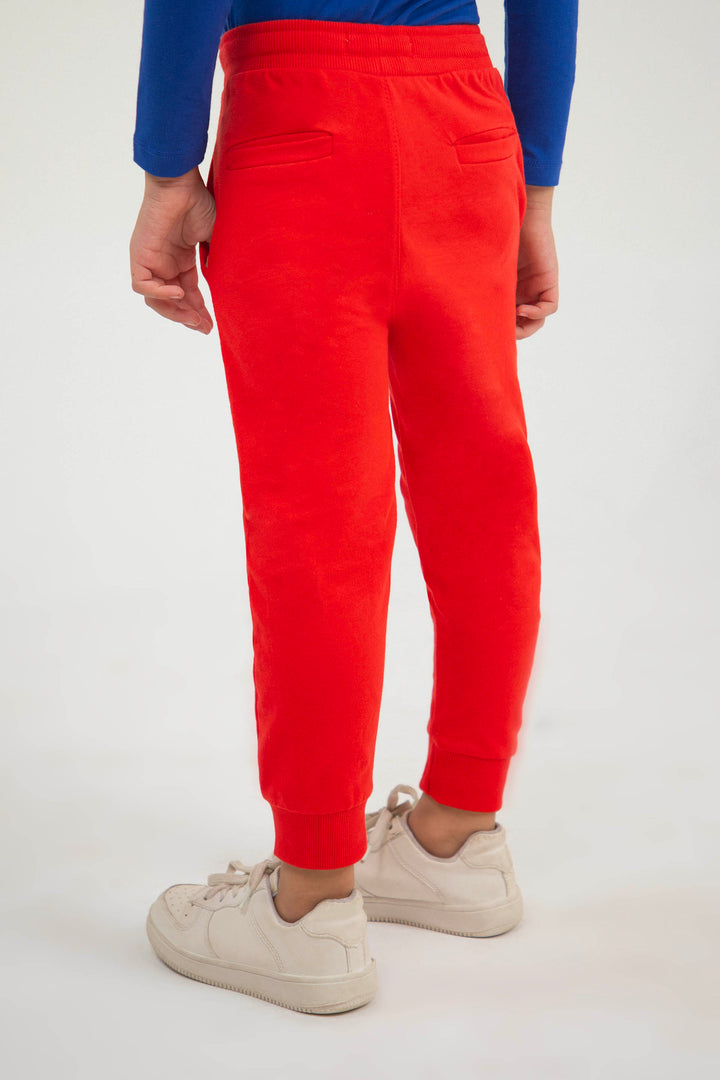 Slogan Trackpants Red