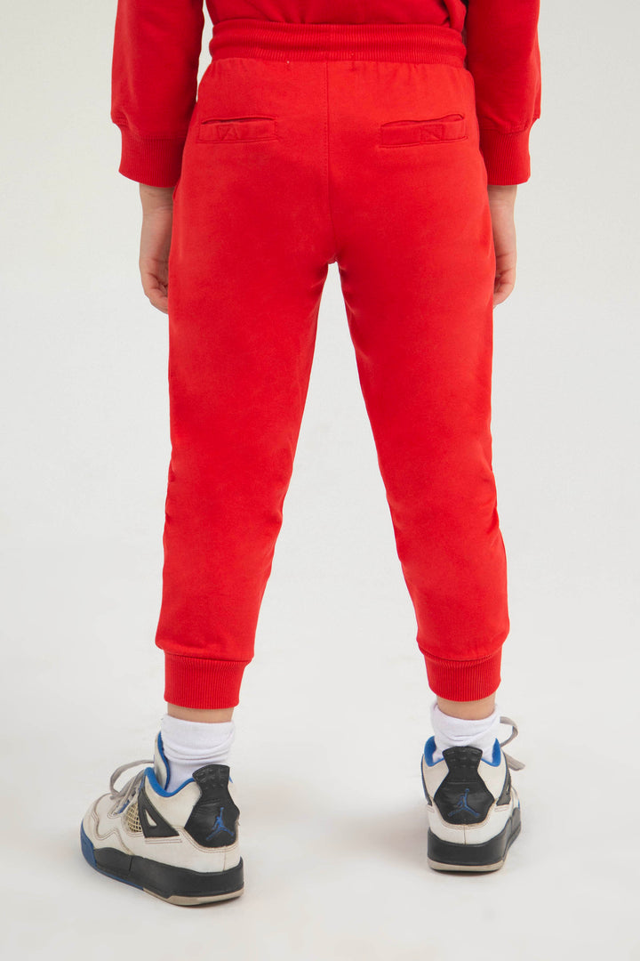 Logo Trackpants Red