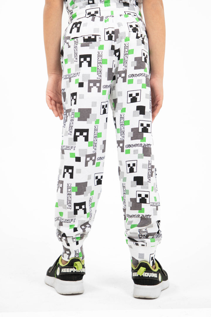 Gaming Track Pants White