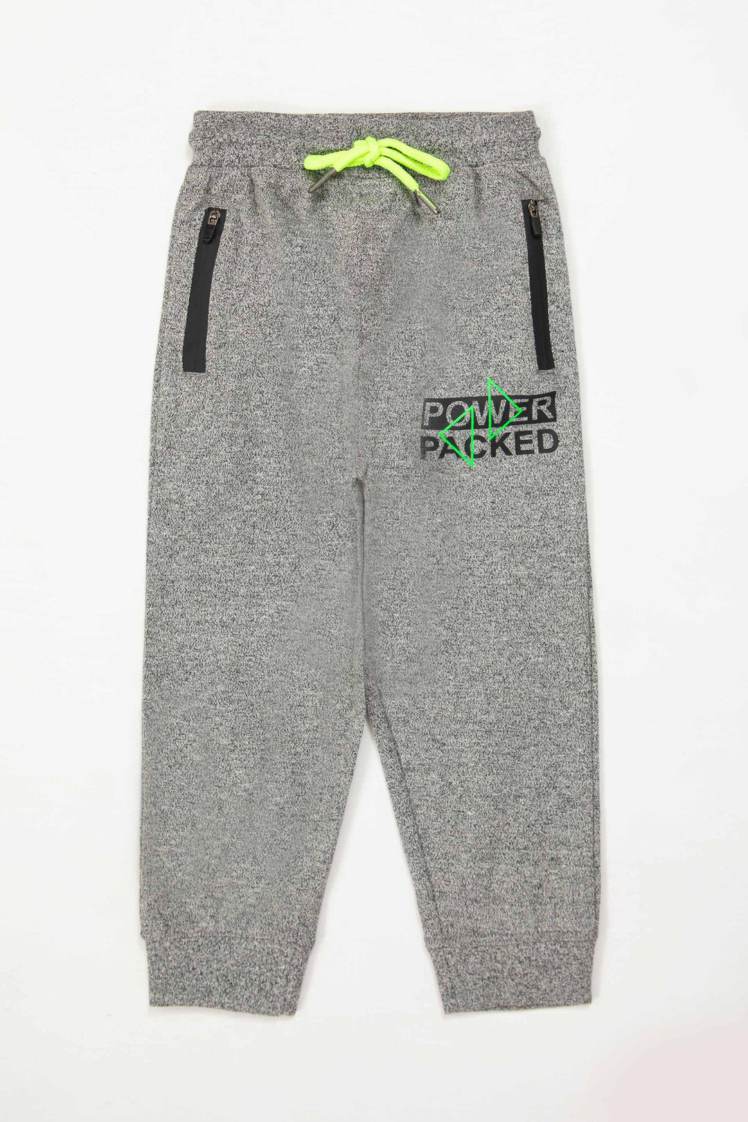 Textured Graphic Pants
