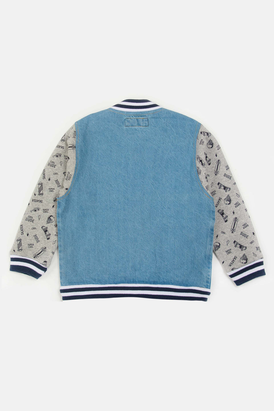 Varsity Denim Jacket