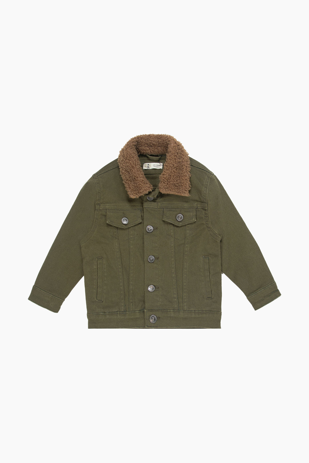 Twill Sherpa Jacket