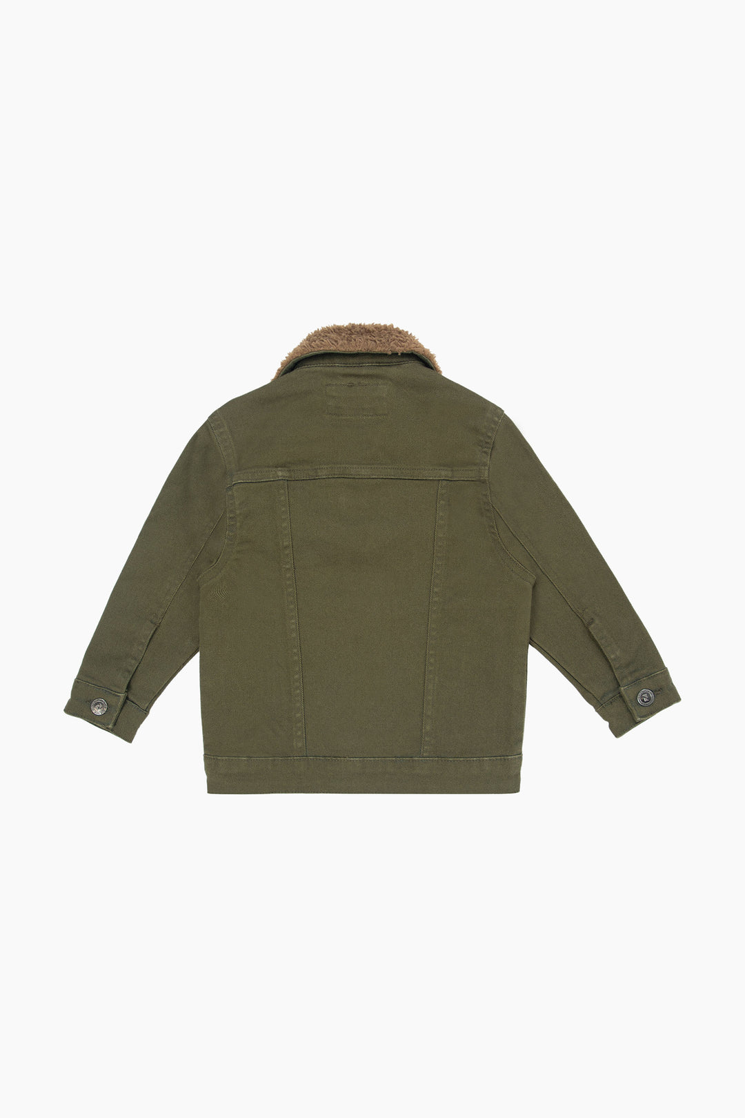 Twill Sherpa Jacket