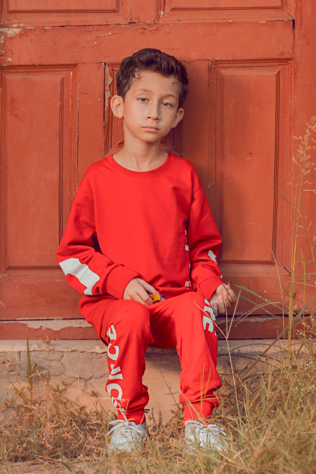 Sports Sweatshirt Red