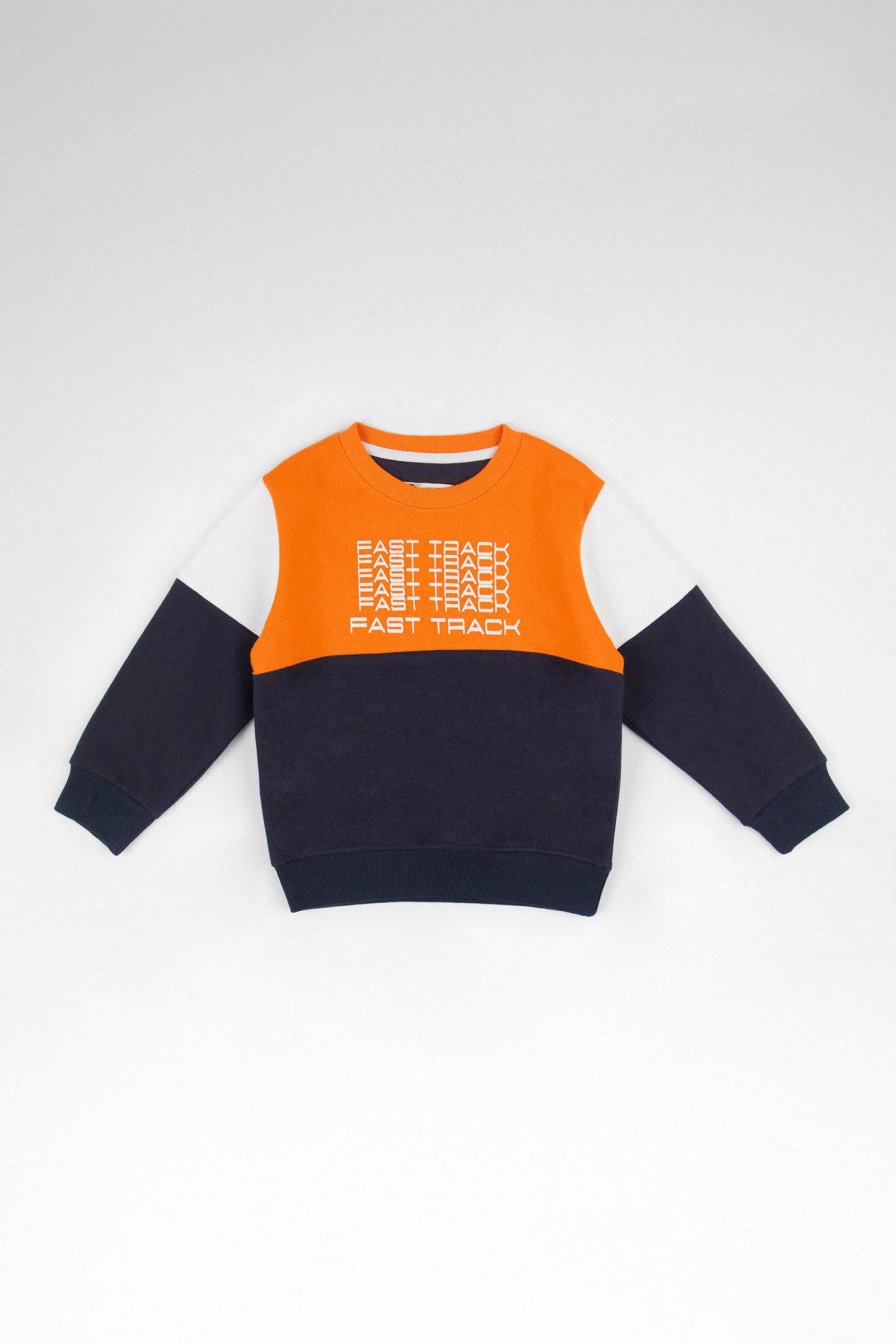 Track Sweatshirt Orange/Blue