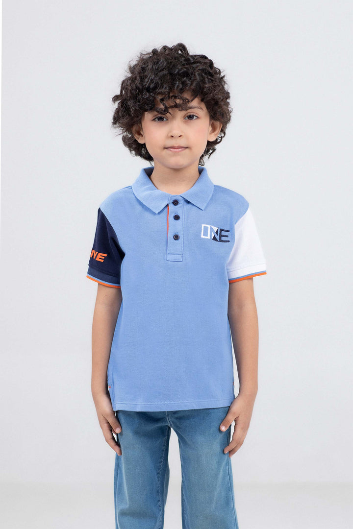 Colour Block Polo
