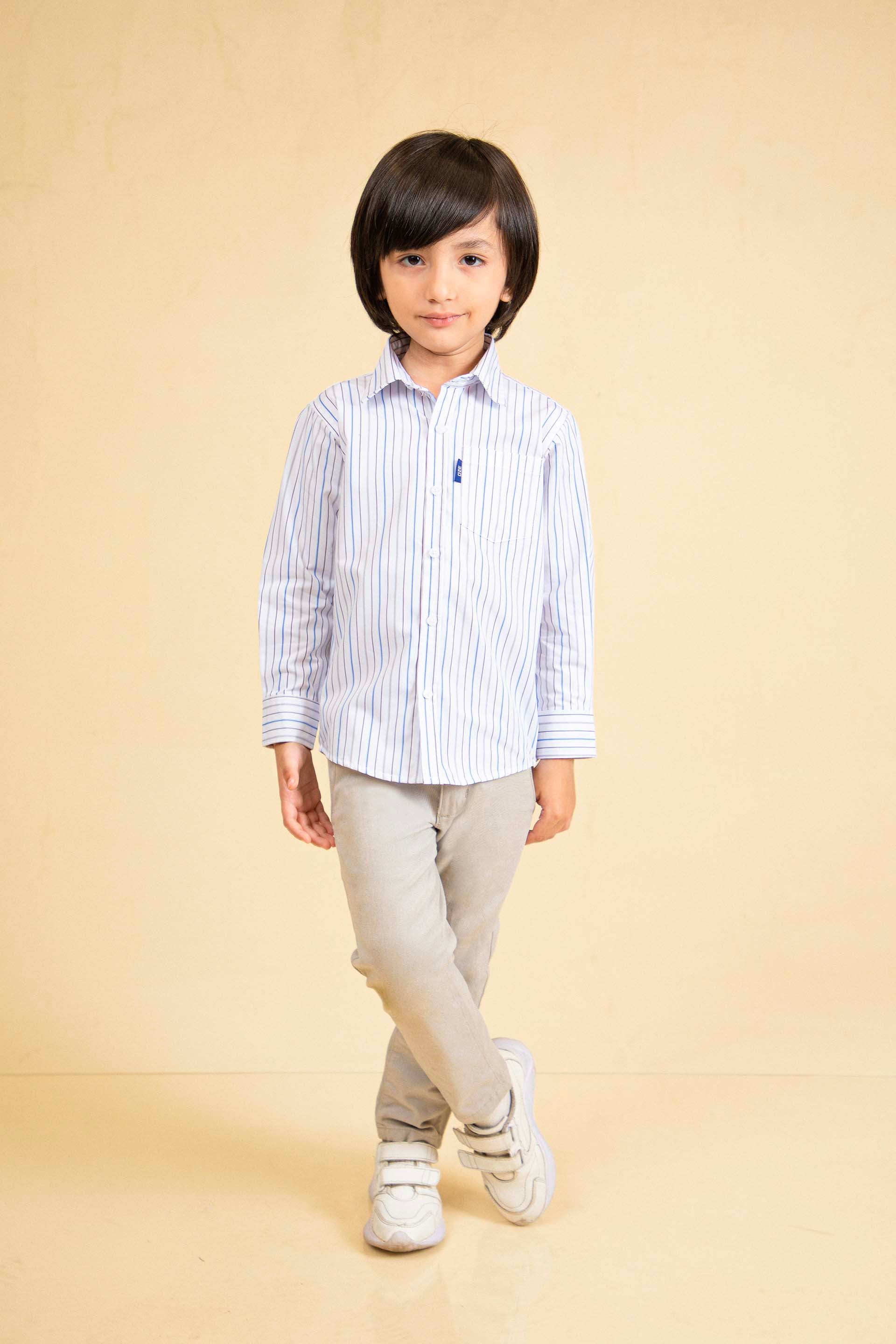 Stripe Shirt White