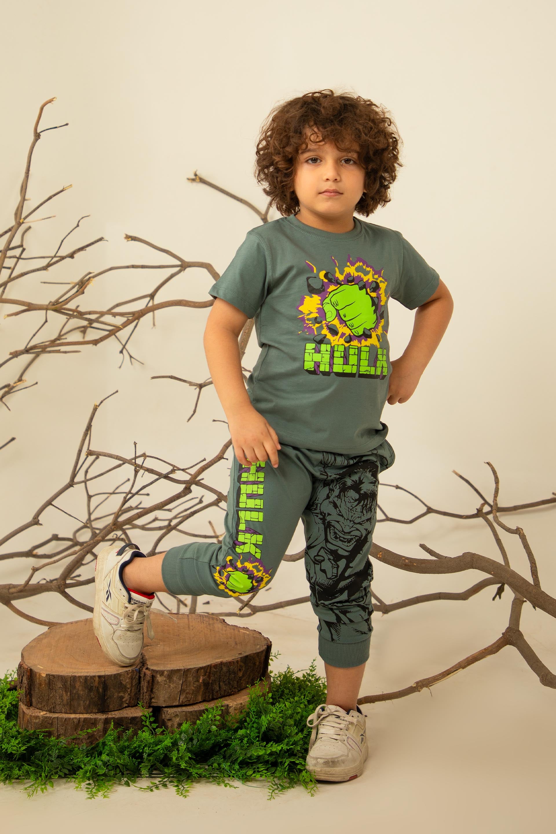 Hulk Tee Grey