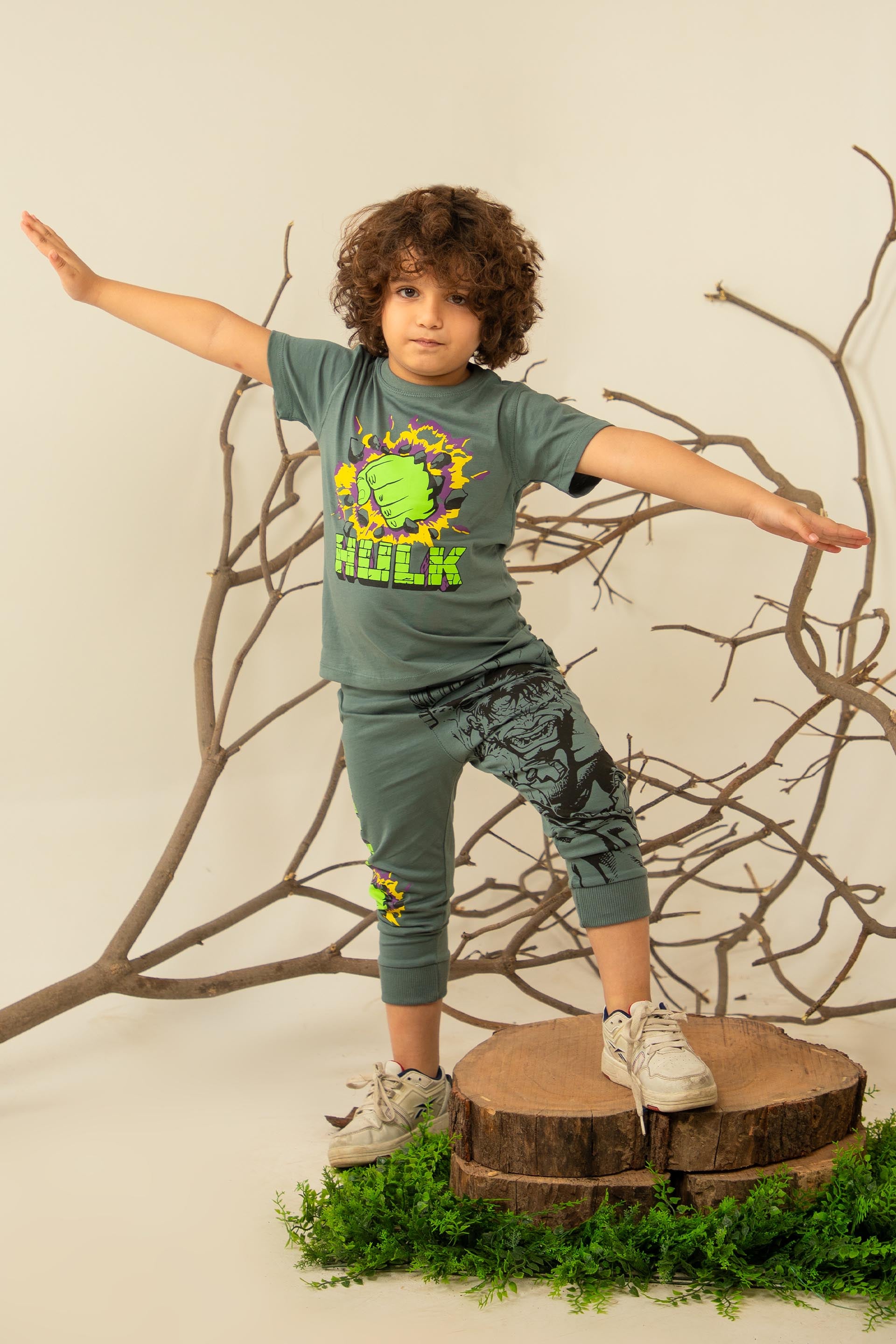 Hulk Tee Grey