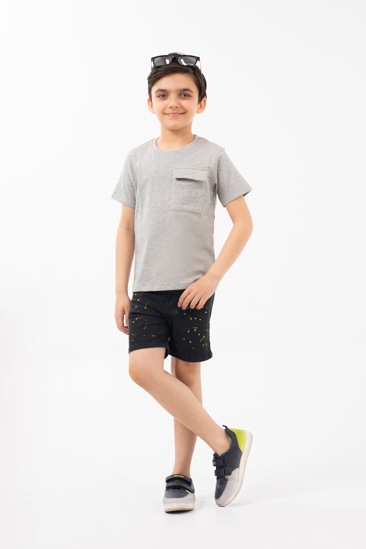 Washed Tee Grey