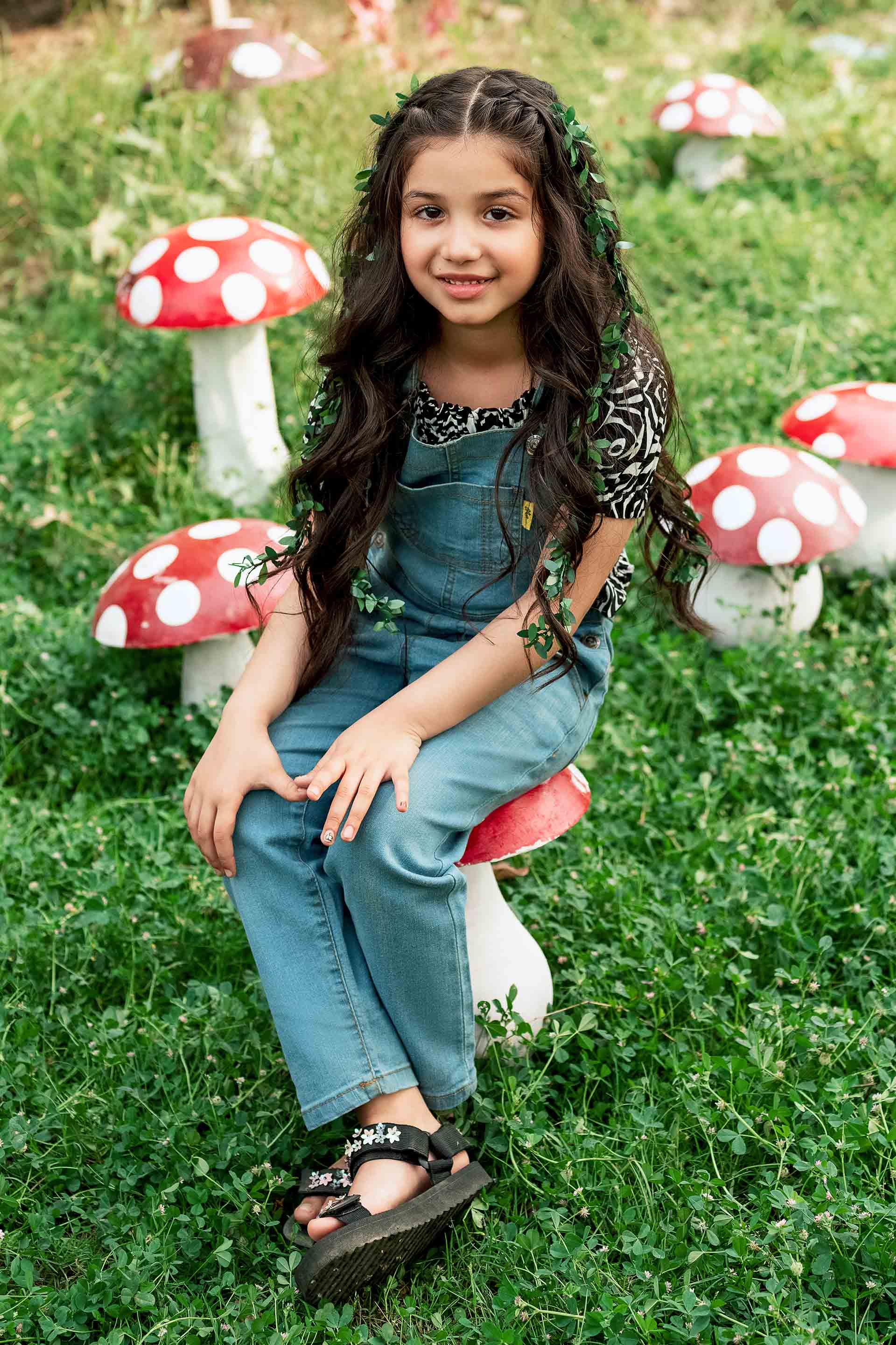 Dungaree Dress Blue