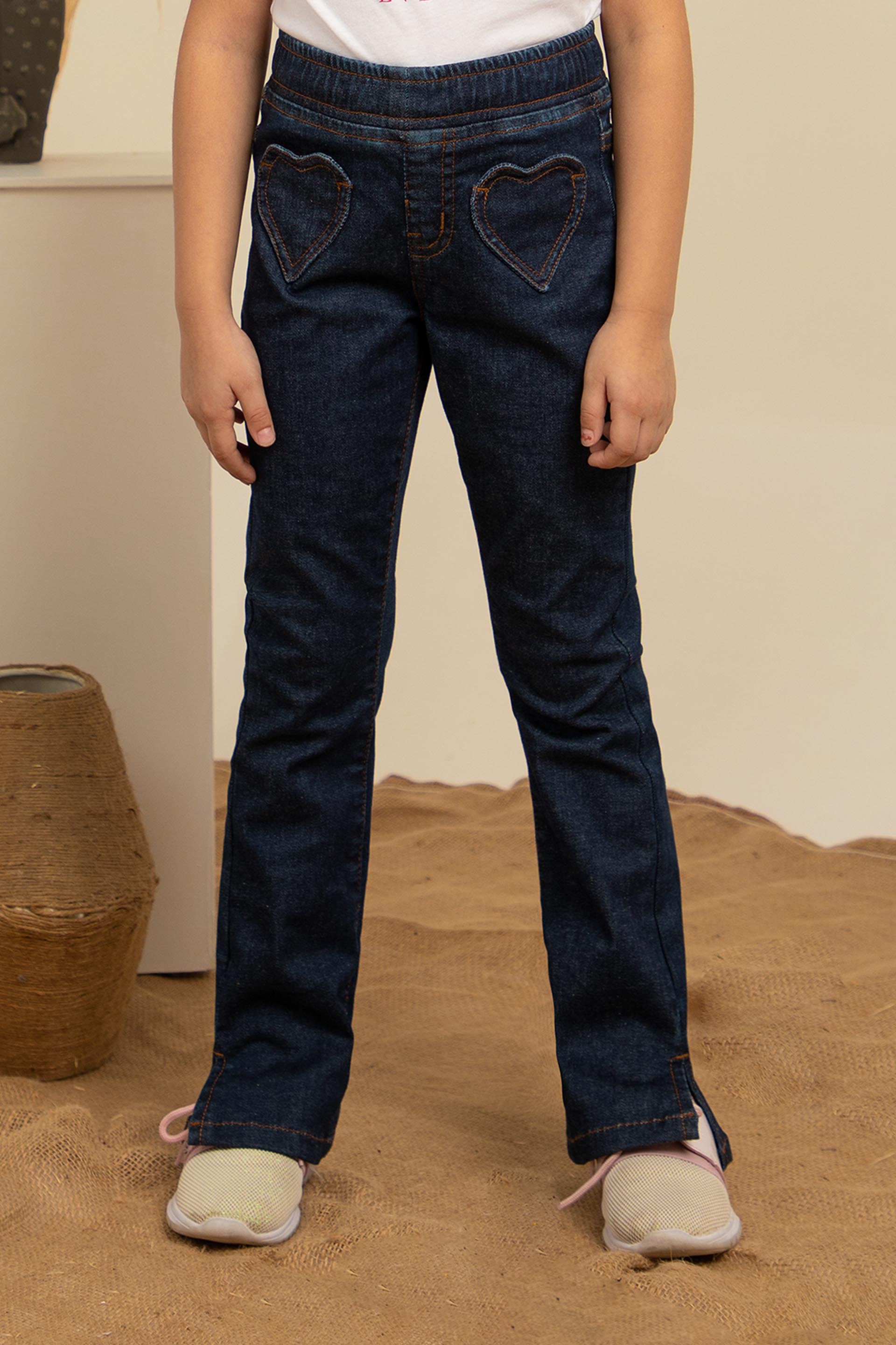 Bell Bottom Jeggings Indigo