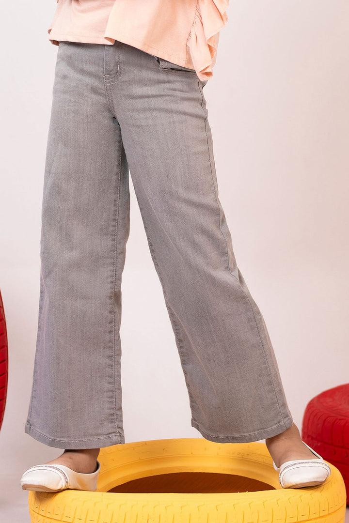 Washed Wide Leg Jeans