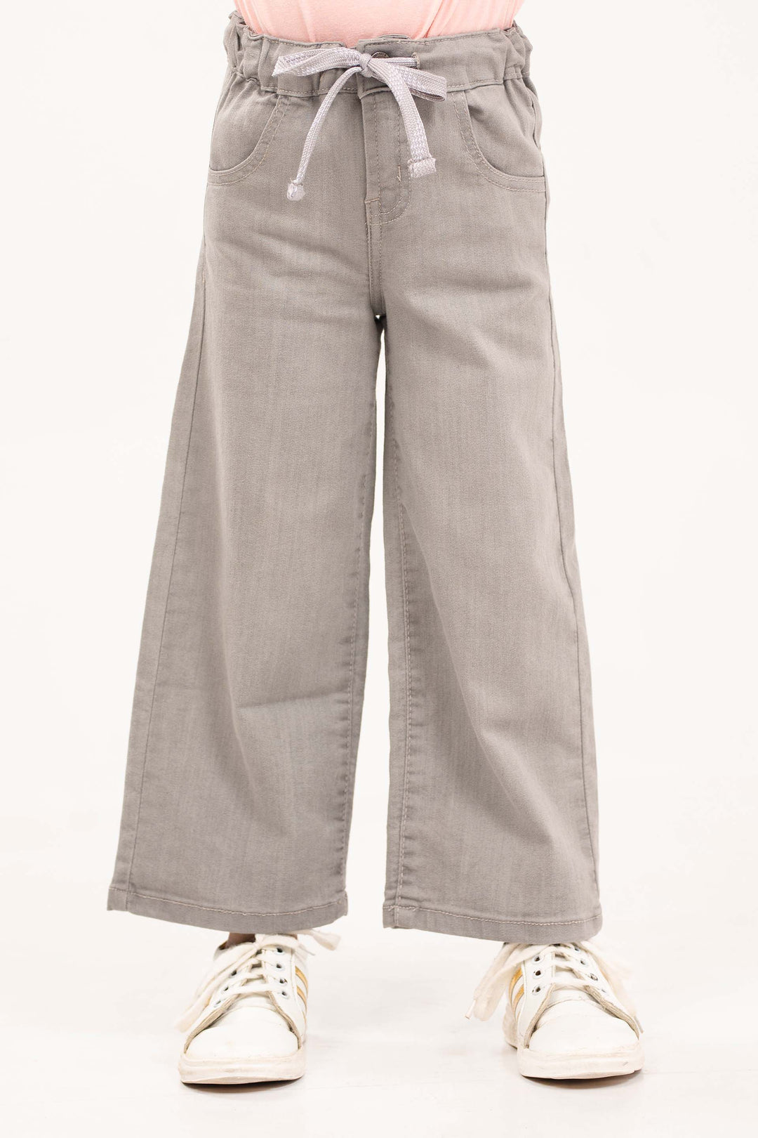 Washed Wide Leg Jeans