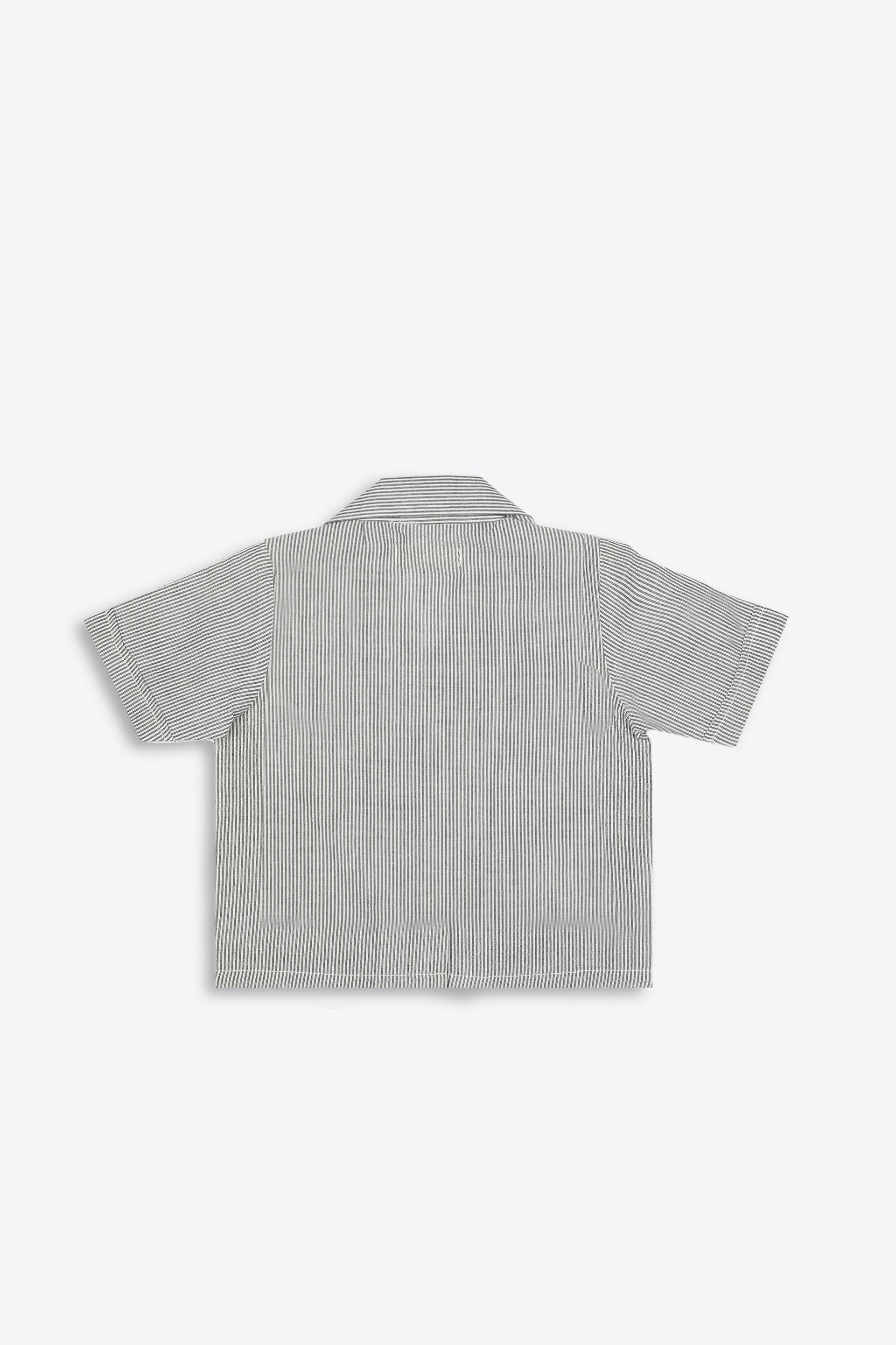 Embroidered Top White/Blue