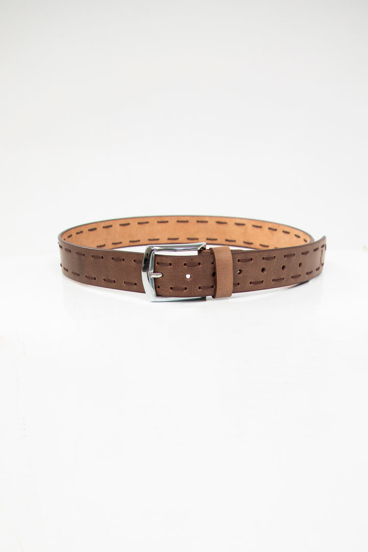 Top Stitched Belt