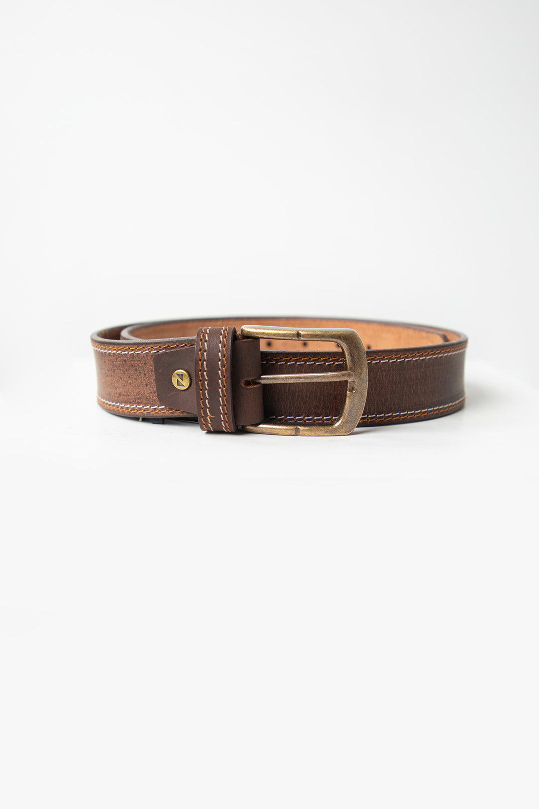 Top Stitched Belt