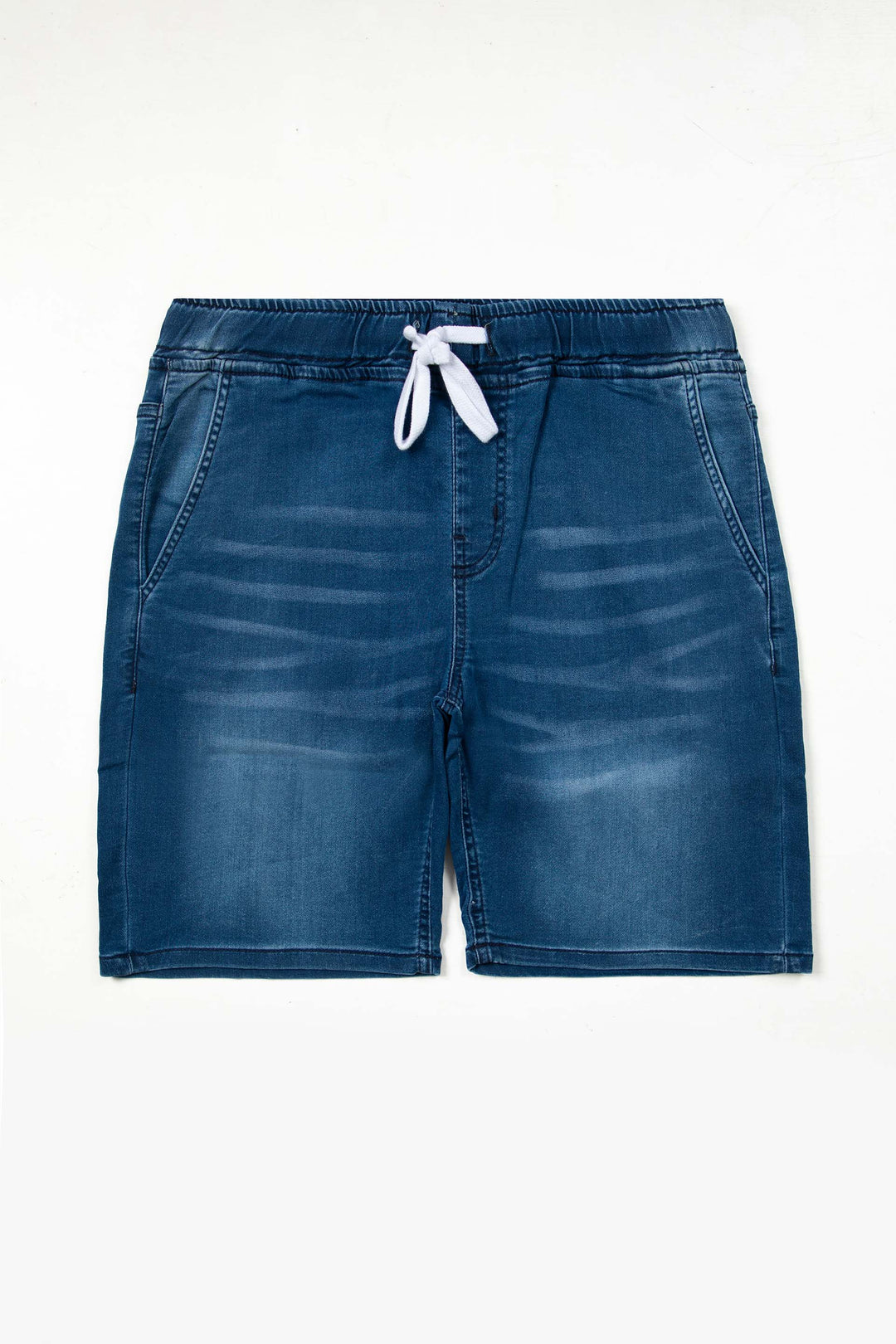 Pull up Denim Shorts
