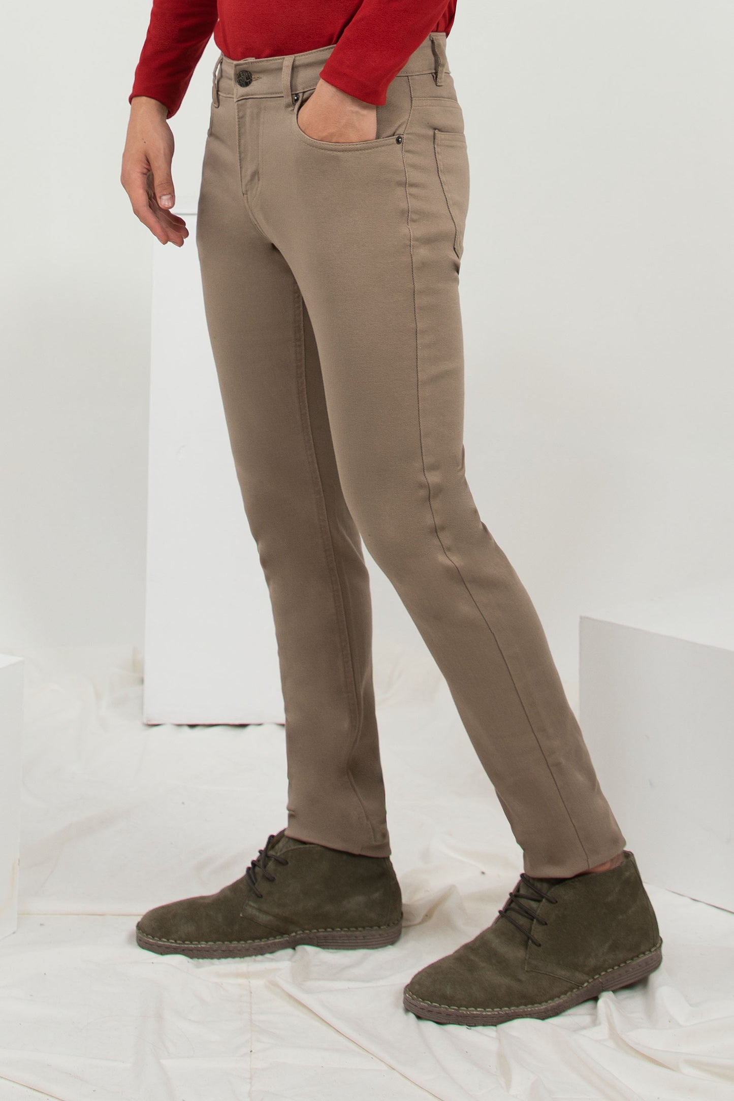 5-Pocket Pants Khaki