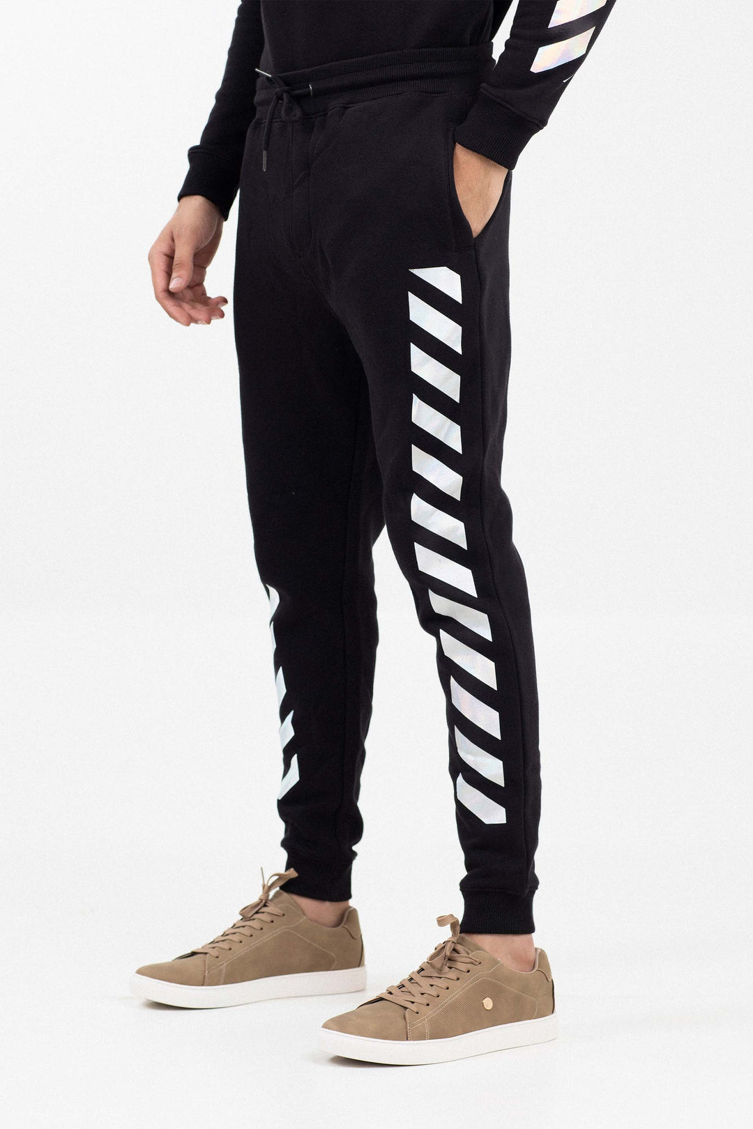 Graphic Track Pants