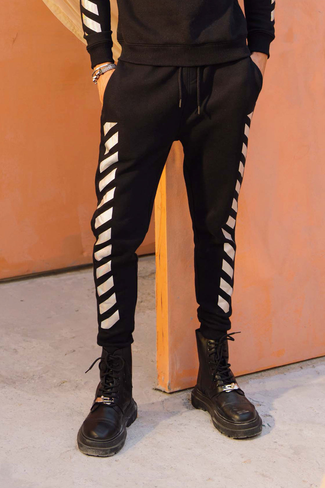 Graphic Track Pants