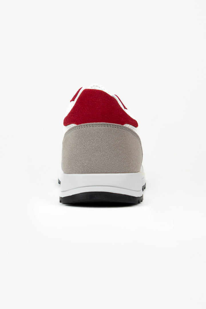 Contrasting Sneakers Red/White
