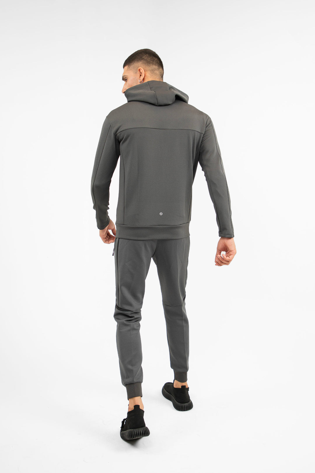 Hooded Jacket Dark Grey