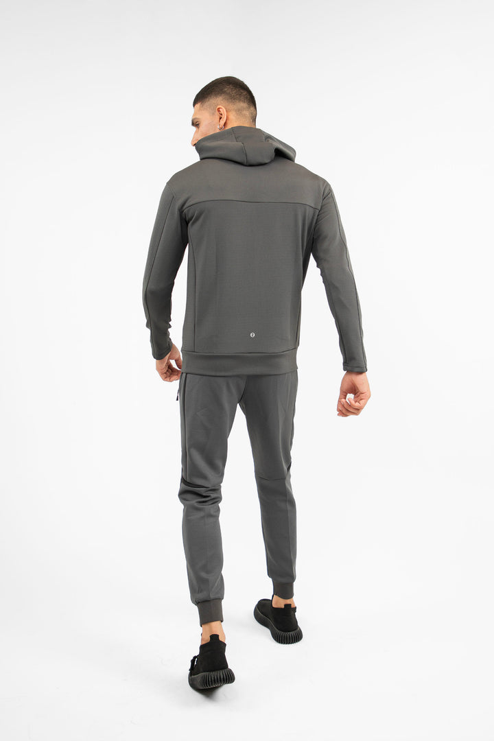 Hooded Jacket Dark Grey