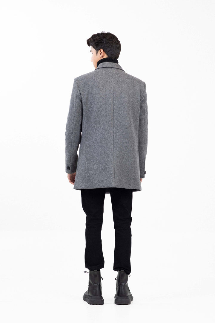 Single Breast Long Coat