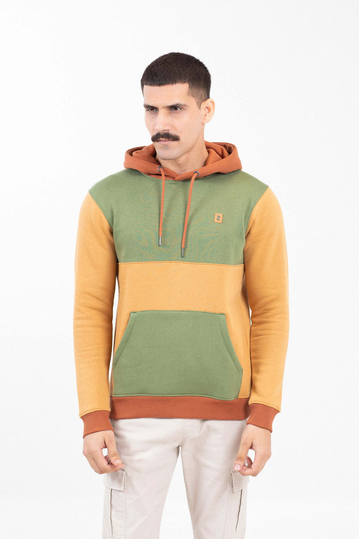 Colour Block Hoodie