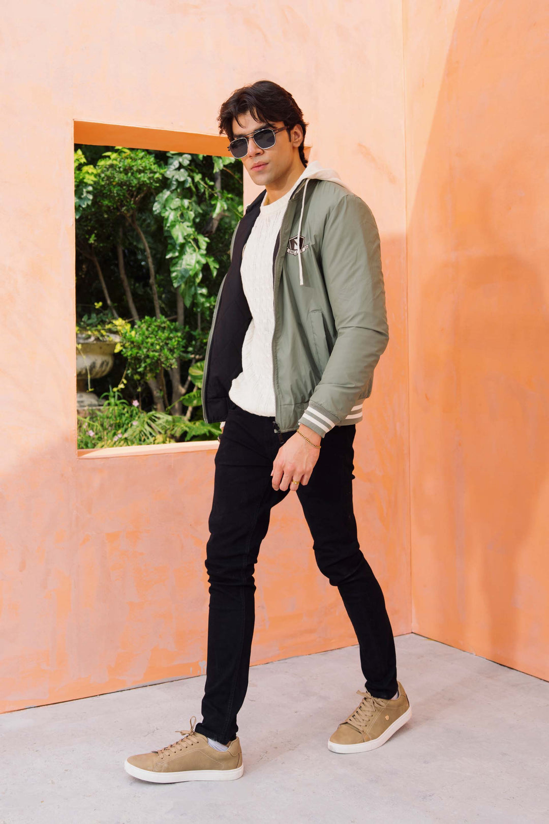 Convertible Hooded Jacket