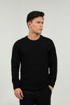 Textured Sweater Black