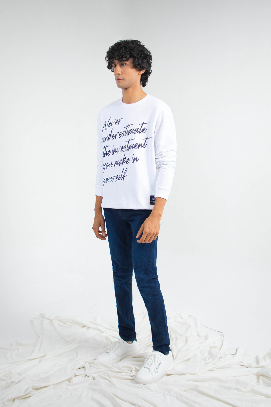 Statement Sweatshirt White
