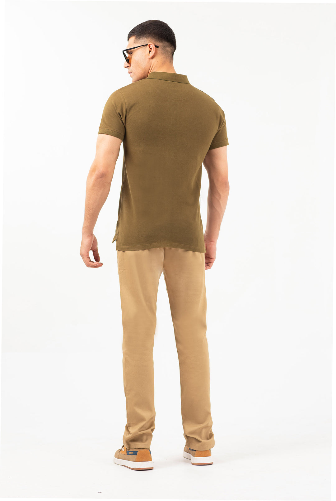 Basic Polo Olive