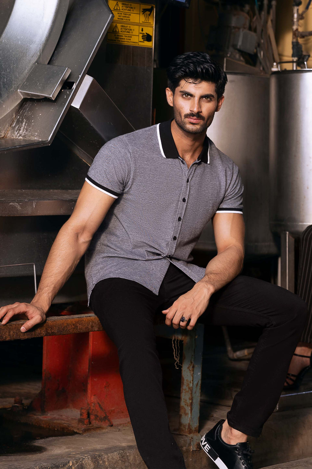 Textured Polo