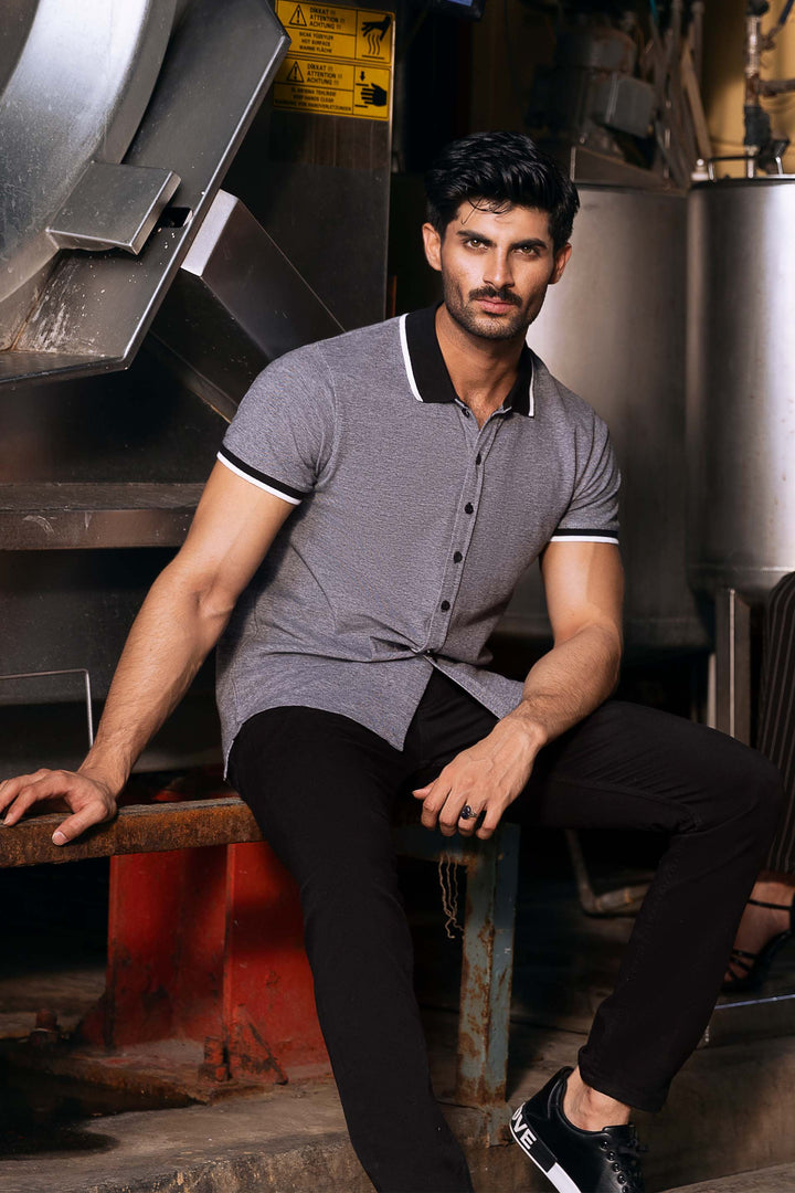 Textured Polo