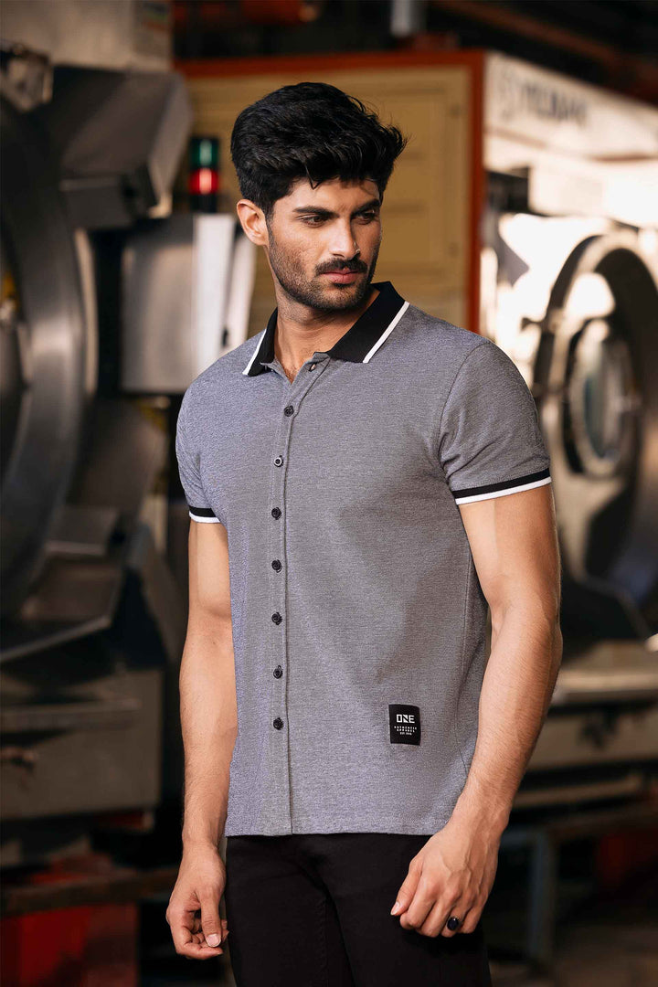 Textured Polo