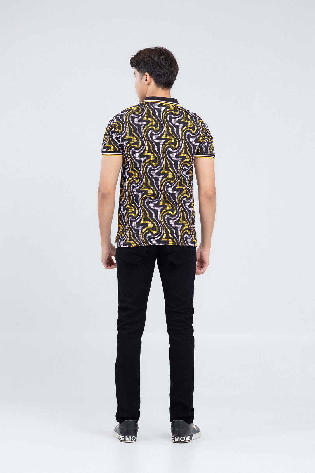 Printed Tipping Polo