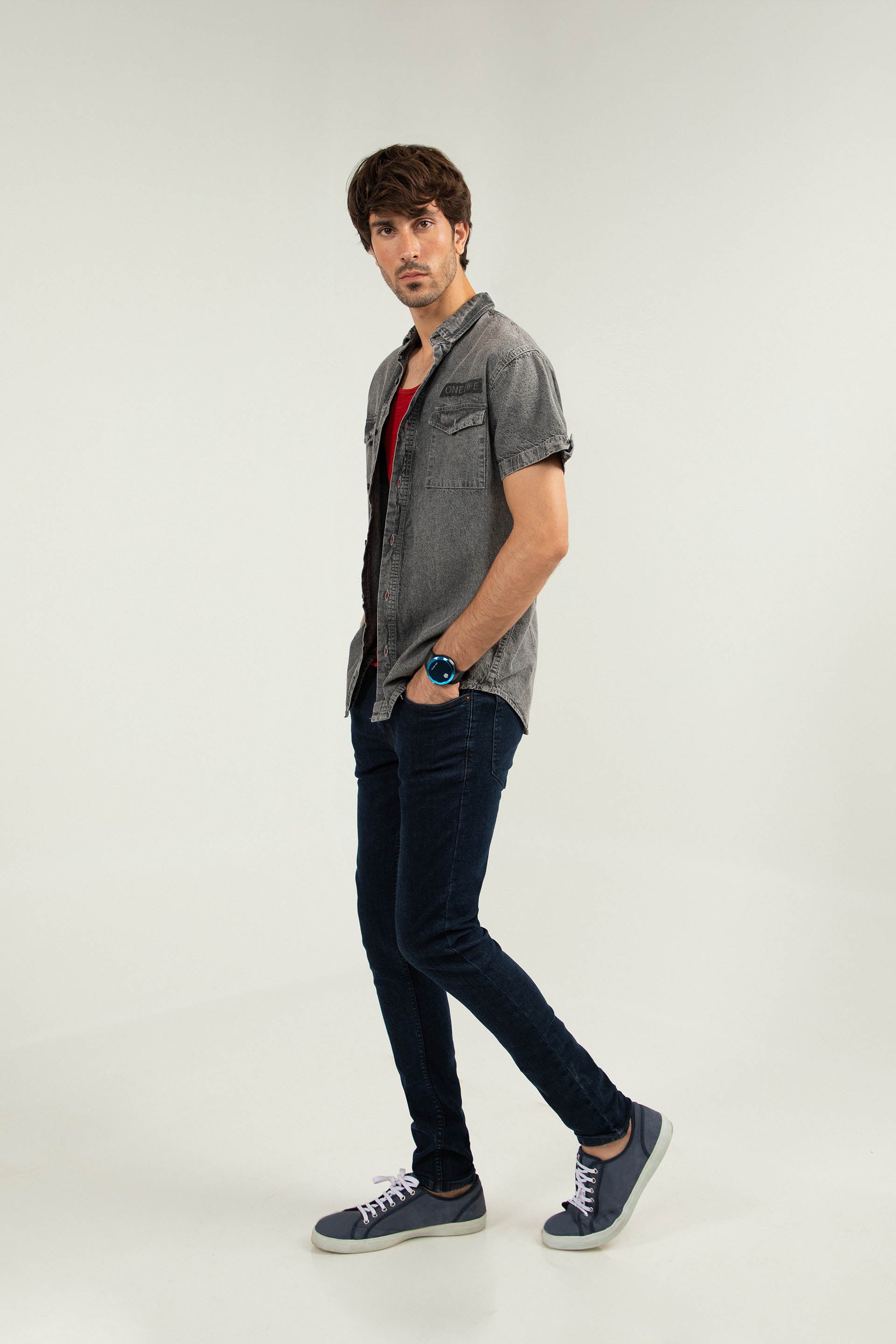Denim Shirt Black