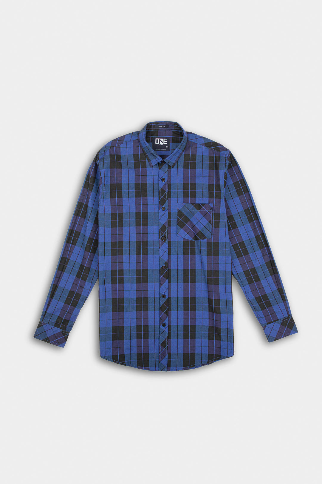 Check Shirt Navy/Pink