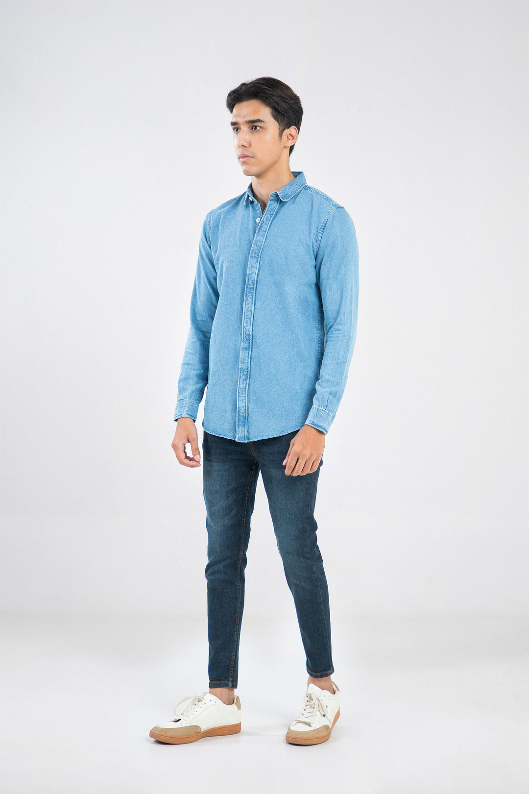 Denim Slim Shirt