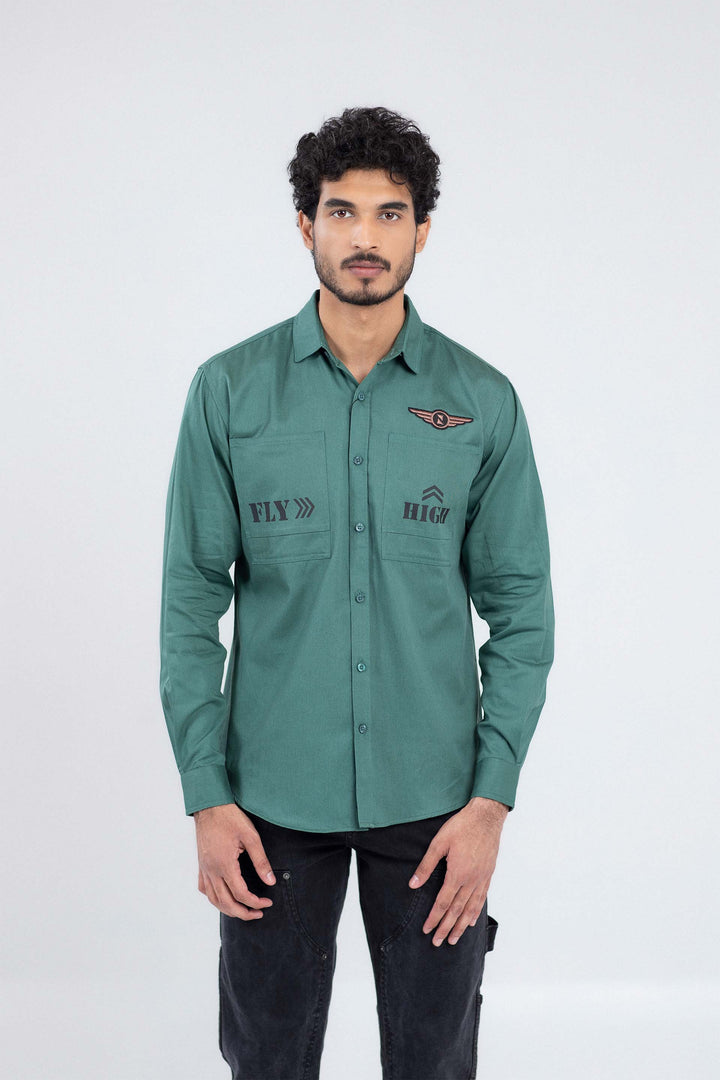 Pocketed Comfort Shirt