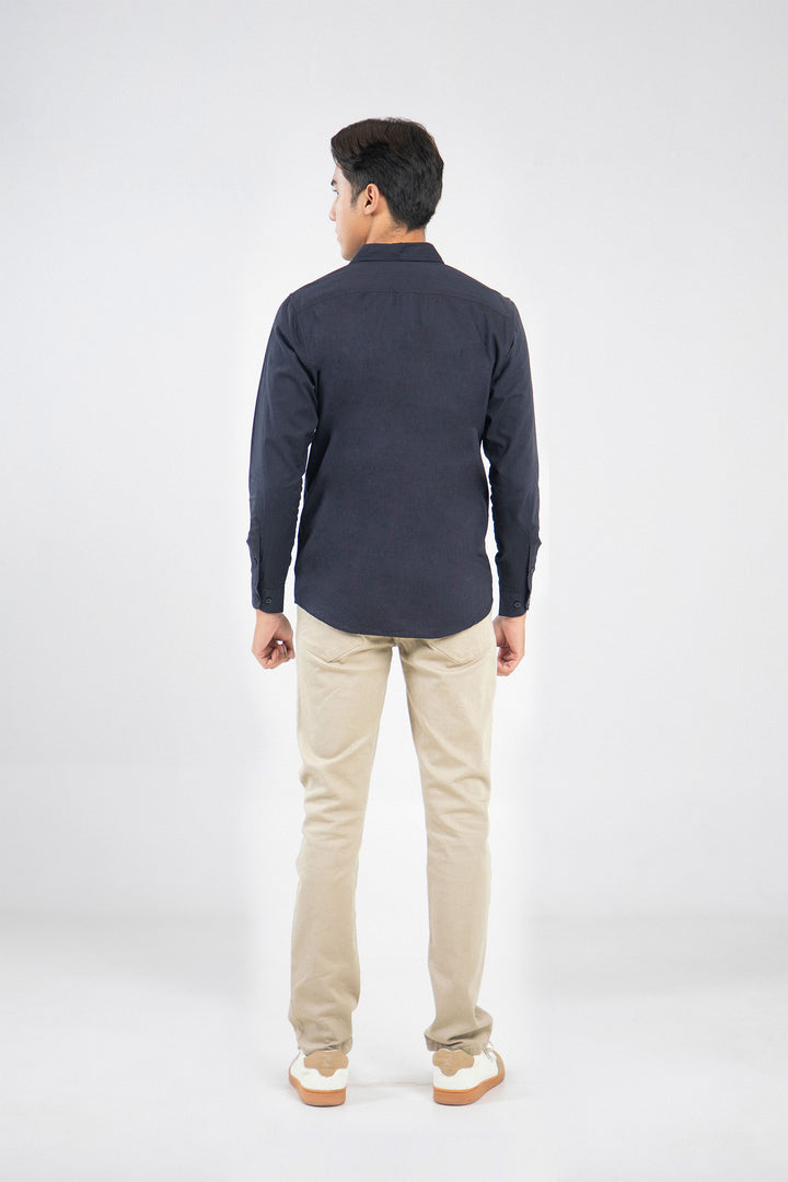 Textured Slim Shirt