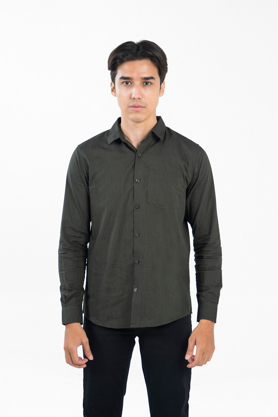 Textured Slim Shirt