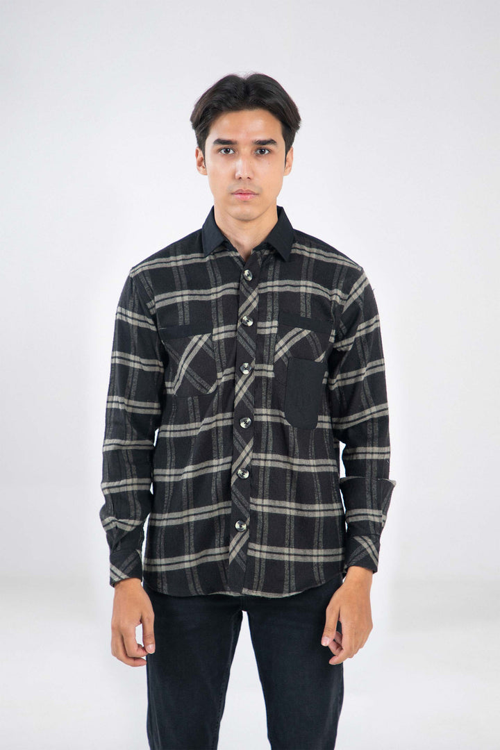Patched Comfort Shirt