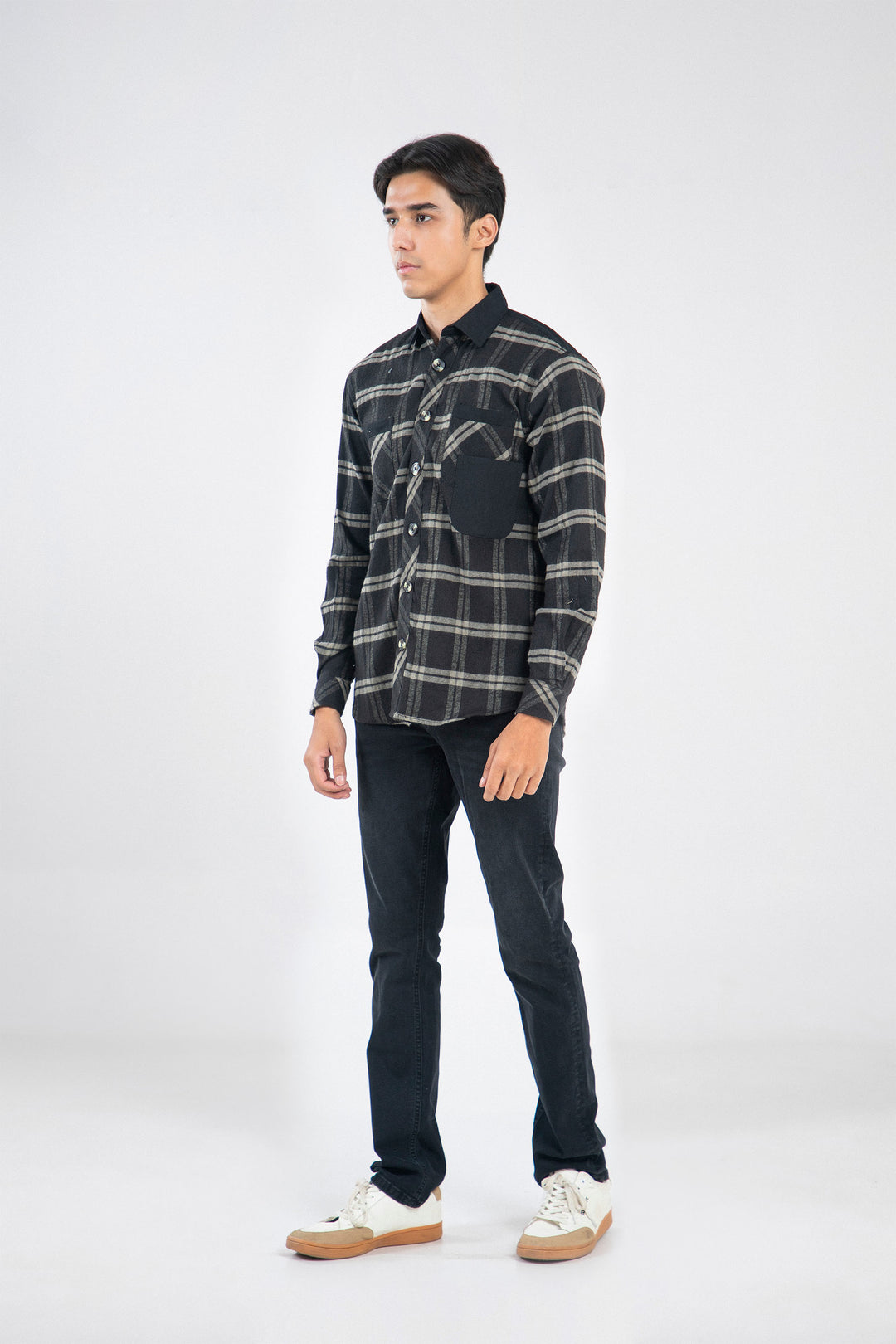 Patched Comfort Shirt