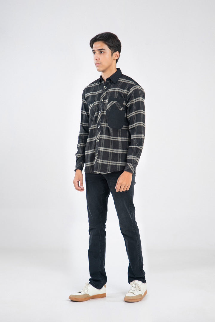 Patched Comfort Shirt