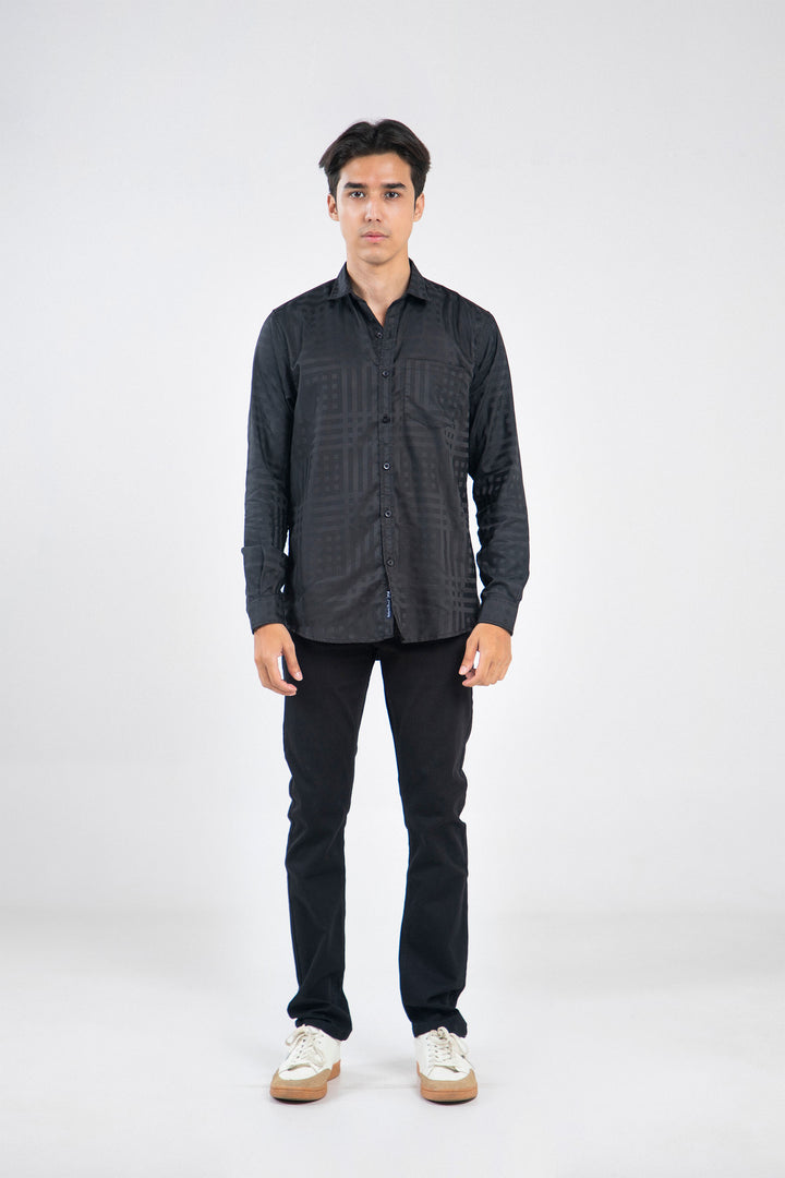 Textured Slim Shirt