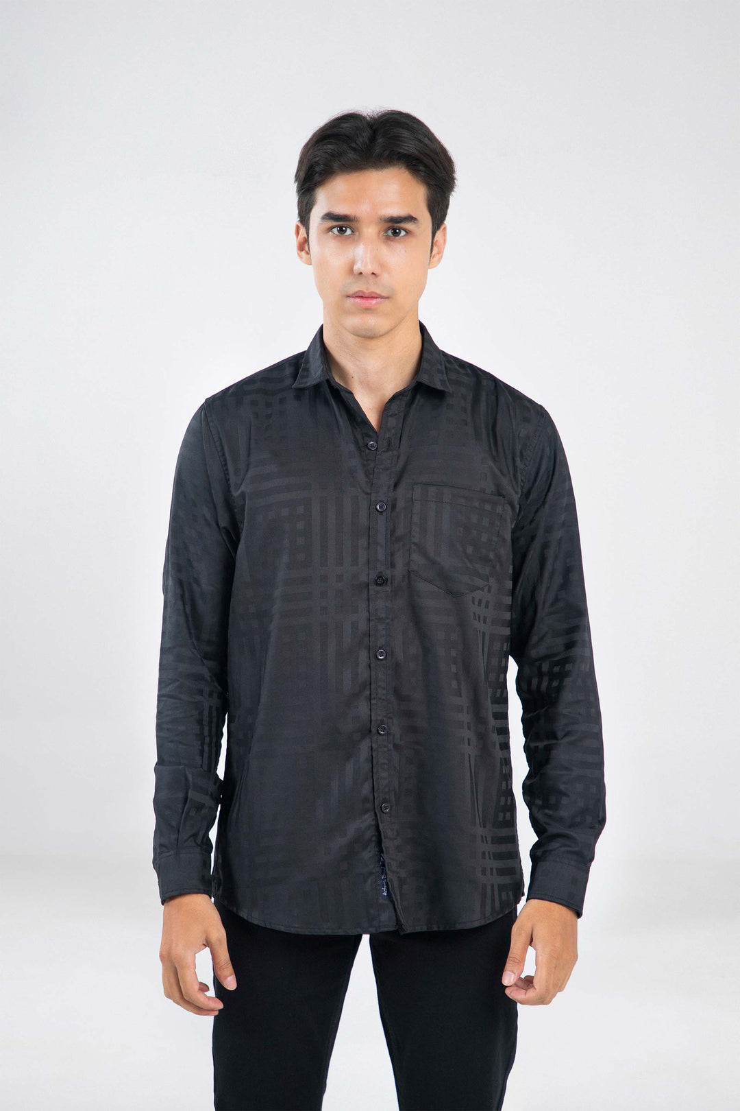 Textured Slim Shirt